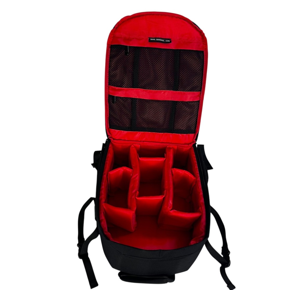 Neewer Camera Case Backpack Black Waterproof Protection Shockproof Partition - Picture 7 of 12